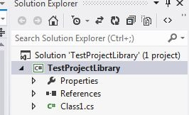 Test project library